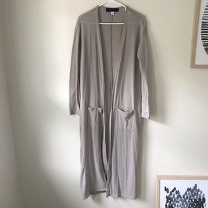 Large Gray Francesca’s Blue Label Duster